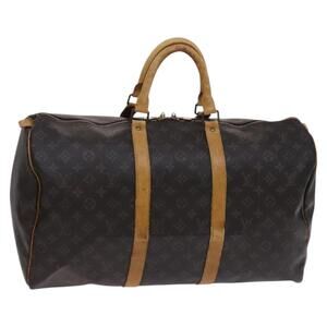 LOUIS VUITTON Monogram Keepall 50 Boston Bag M41426